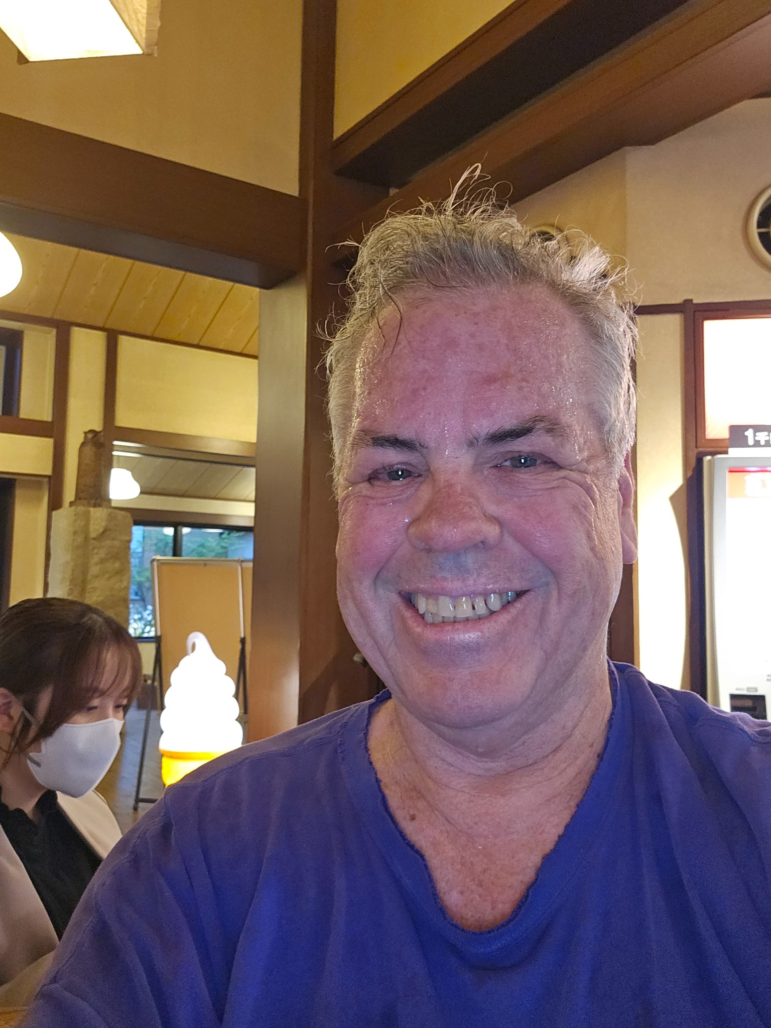 Post-shave self portrait after Mantenoyu.