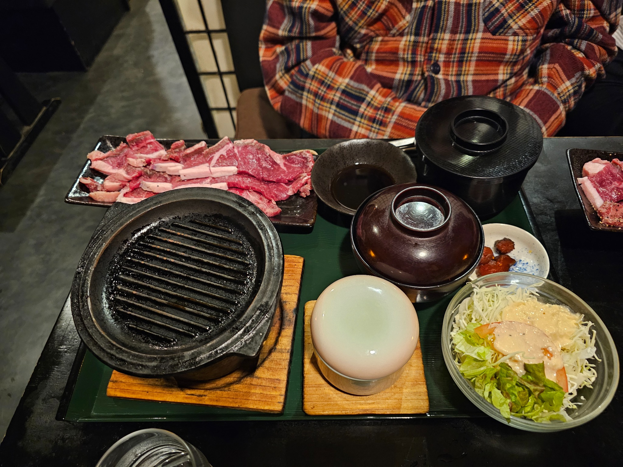 Himawari grill set meal.